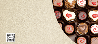 西点蛋糕店代金券优惠券背景