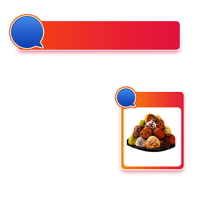 进口零食巧克力主图图标背景