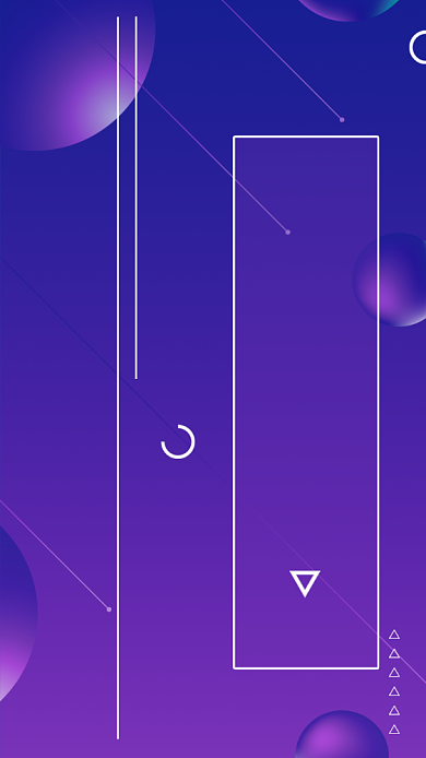 科技风新基建峰会邀请函手机海报背景