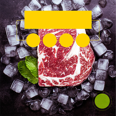 精品猪肉食品淘宝主图直通车模板背景