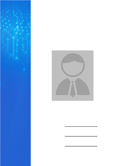 员工证展会证科技线条蓝色简约工作证背景