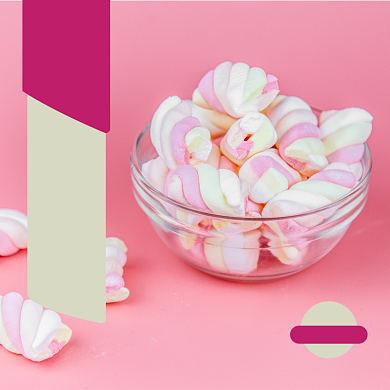 棉花糖食品淘宝主图直通车模板背景