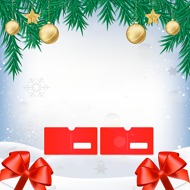 圣诞节庆祝活动宣传海报背景