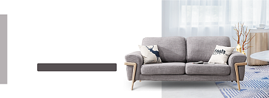 简约双十一狂欢节家具预售海报背景