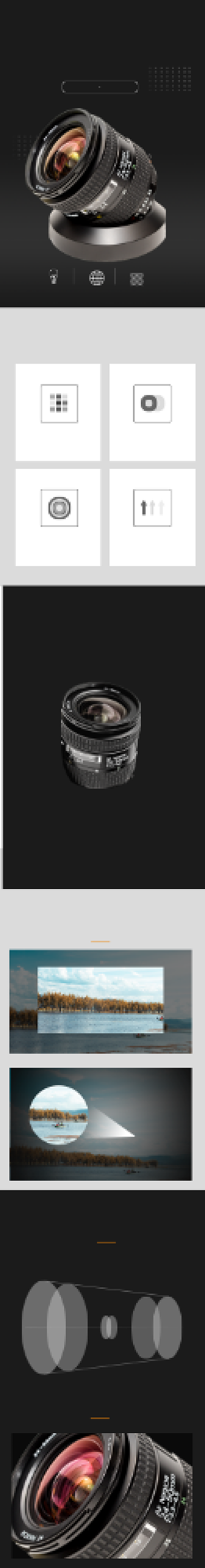 单反镜头摄像机数码家电详情页背景