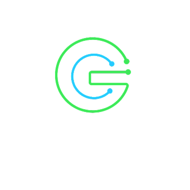 科技互联网商业简约字母g标志背景