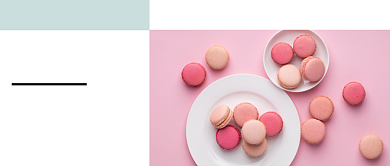 简约文艺小清新餐饮美食公众号封面背景