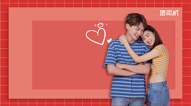 电视剧推广宣传清新广告banner背景