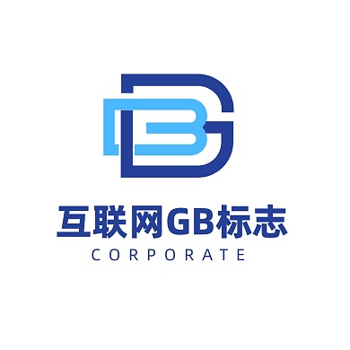 互联网字母gb标志logo