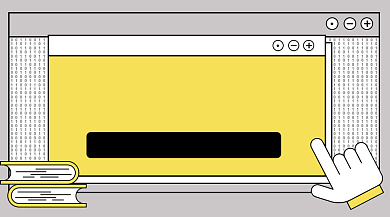 内推召集令招聘卡通广告banner背景