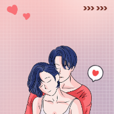 脱单秘籍时尚插画公众号次图背景