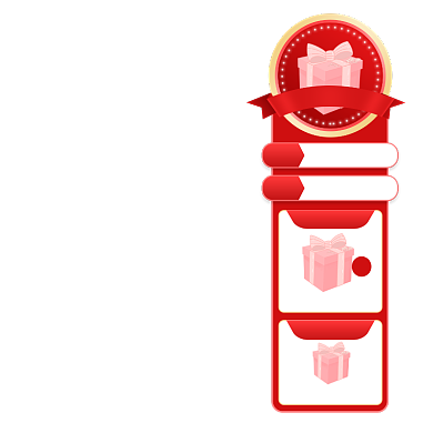 双十一直播大促活动贴图悬浮弹窗胶囊背景