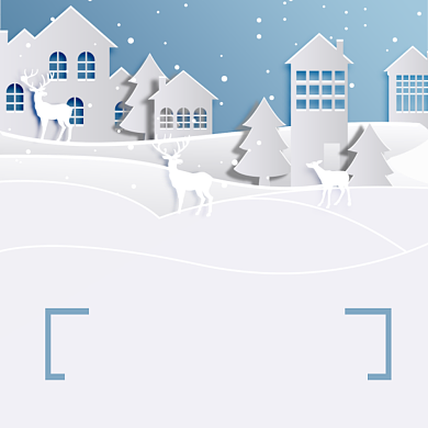 圣诞促销圣诞礼遇宣传海报背景