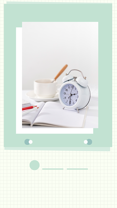 绿色简约一路前行文章配图背景