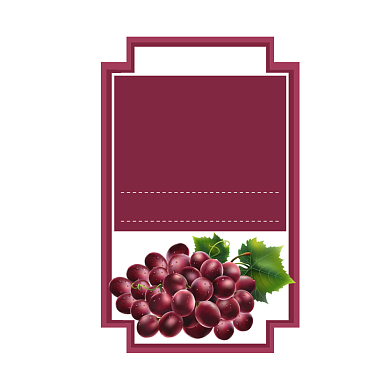 葡萄蔬果紫色简约食品标签不干胶背景