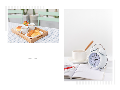 闲适下午茶简约横版配图背景