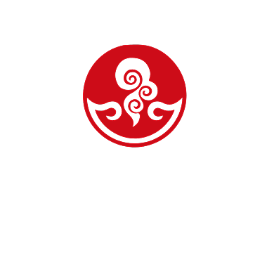 中国风面馆餐饮LOGO背景