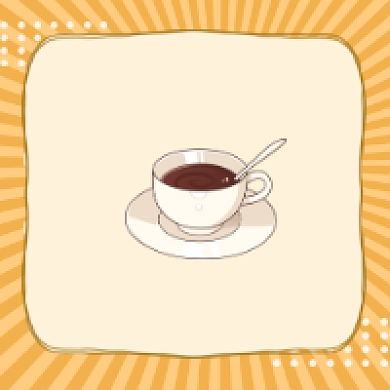 咖啡减肥智商税清新简约公众号次图背景