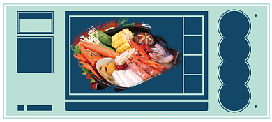 火锅烤肉霸王餐优惠券代金券背景