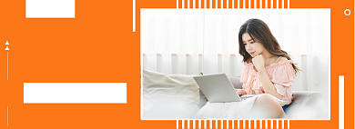 秋冬上新秋季女装新品促销banner背景