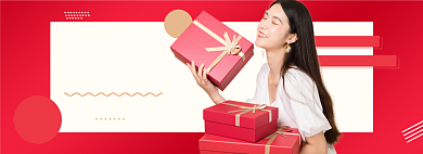 元旦新年焕新衣女装连衣裙海报banner背景