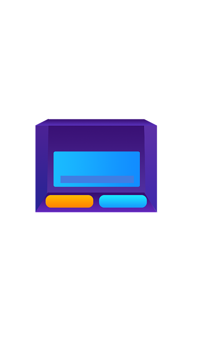 紫色渐变扁平简约抽奖优惠券网页弹窗背景