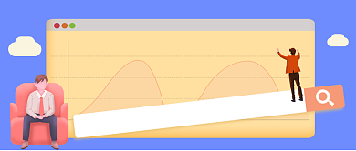 金融解析手绘卡通公众号首图背景