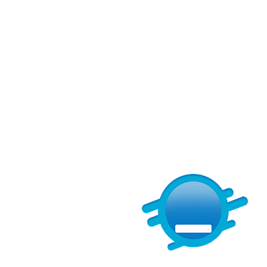 蓝色卡通折扣活动图标背景