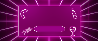 酒馆开业宣传霓虹公众号首图背景