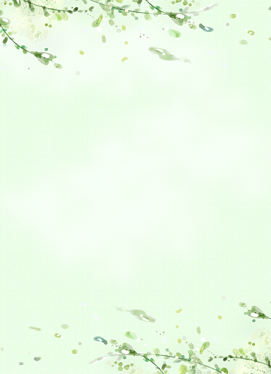 小区通知业主告知书清新简约背景信纸背景