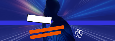 蓝色酷炫双十一好物种草海报背景