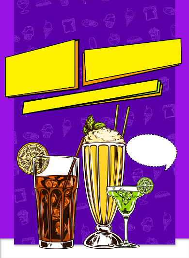 饮品特价优惠海报背景