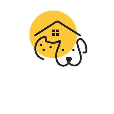 宠物店猫狗粮LOGO背景