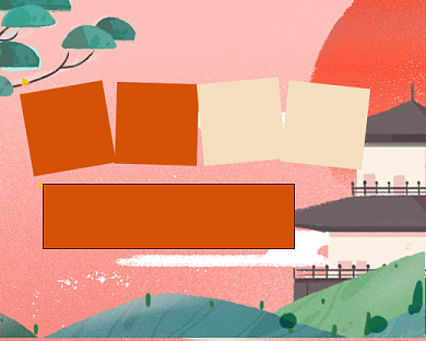 粉色复古学日语小程序封面背景