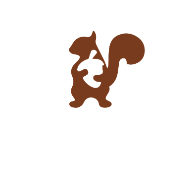 松鼠坚果零食榛子LOGO背景