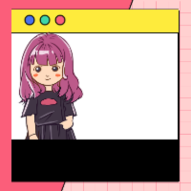 发色选择时尚潮流公众号次图背景