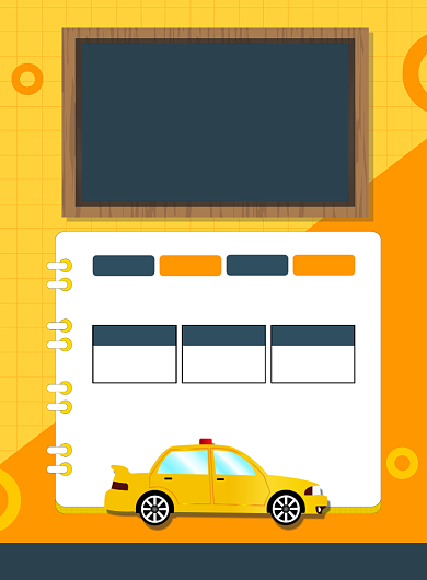 驾校招生培训宣传印刷海报背景