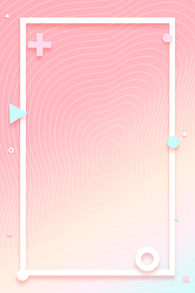 毕业季寄语粉色渐变清新线条信纸背景