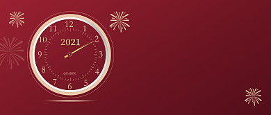 跨年晚会邀请函公众号首图背景