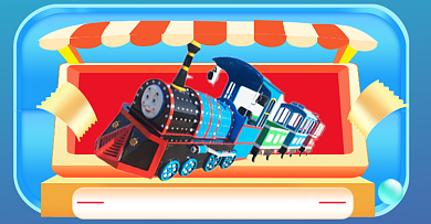 母婴进口大赏蓝色卡通玩具海报banner背景