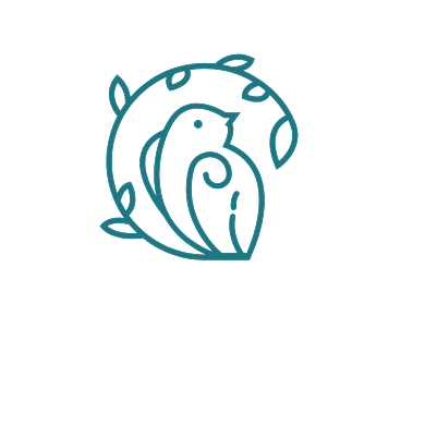 叶子鸟电商标志LOGO背景
