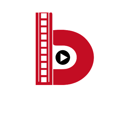 电影院字母B标志LOGO背景