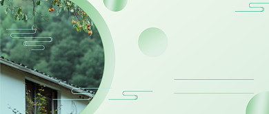 白墙黑山村柿子林民宿公众号首图背景