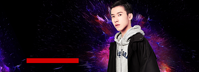 黑色时尚秋冬卫衣男装海报背景