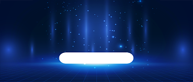 新闻热点时事蓝色渐变科技风时政民生公众号首图背景