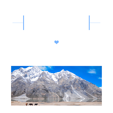 简约清新你好冬天日签问候方形配图背景