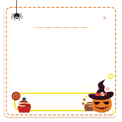 万圣节亲子服饰促销节日可爱卡通主图背景