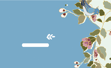 花店花圃公司名片背景