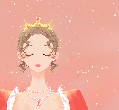 插画姐很高贵你没机会朋友圈封面背景