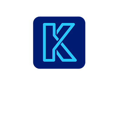 科技互联网商业简约字母k标志背景